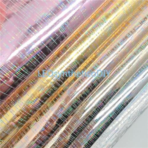 1PC 21X29CM Iridescent Smooth Patent Synthetic Leather Fabric Leather Sheets, PU Leather For Making Bows LEOsyntheticoDIY R325
