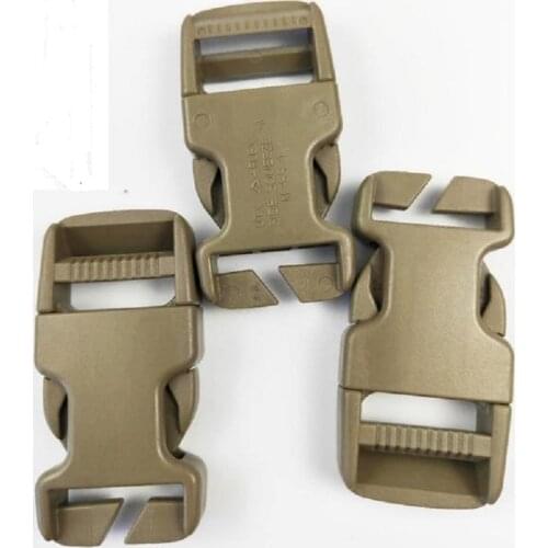 3PCS Tactical Raiders 2.5cm DIY Replaceable Snap In Tactical Snap In Fastener Buckle Accessories