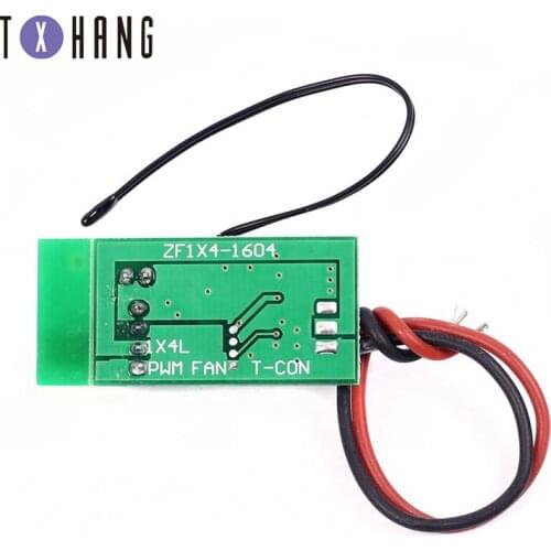 DC12V PWM 4-Wire Fan Temperature Speed Controller with Temperature probe