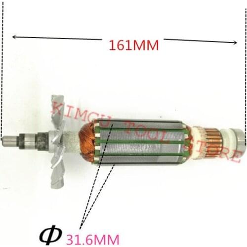 AC220-240V Genuine Motor Armature Engine 511909-6 511908-8 for MAKITA 3901 9505BH 9503BH Armature