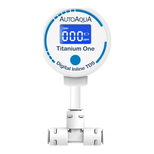 AutoAqua Aquarium Smart TDS Test Monitor TDS Display Connected To RO Water Outlet To Monitor Water Quality