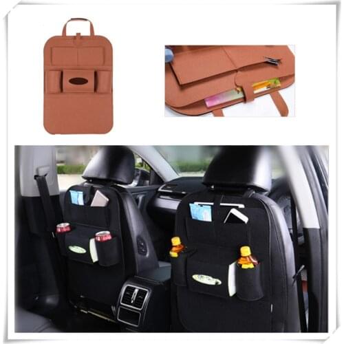 Car supplies felt auto seat storage bag miscellaneous finishing for Volkswagen vw Touran 1.4 Fox 1.2 Touareg2 GolfA5 GT