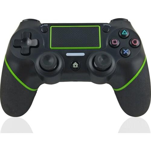 Wireless Gamepad Dual Motor Joystick Dual Vibration 6-axis Bluetooth-compatible Game P4 Controller For PS4 Console