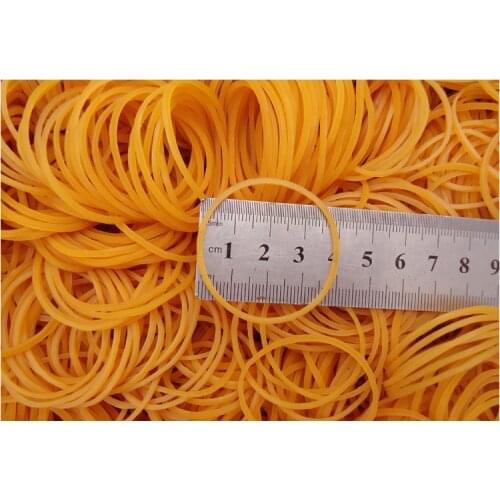 15~60mm Elastic Rubber Bands For Office Stationery Supplies Stretchable Rubber Elastics Band Rubber Ring High Elastic Latex Ring