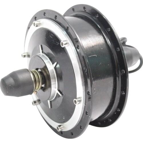 Ebike non-Brush non-Gear 24V 36V 48V 350W bike Mini Hub Motor Front Wheel 300 RPM Support Disc Brake Electric Bicycle