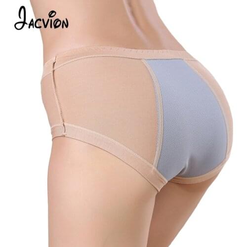 Menstrual Period Underwear Women Cotton Solid Mid-Rise Briefs Female Seamless Lengthen Physiological Leakproof Panty Women Modal