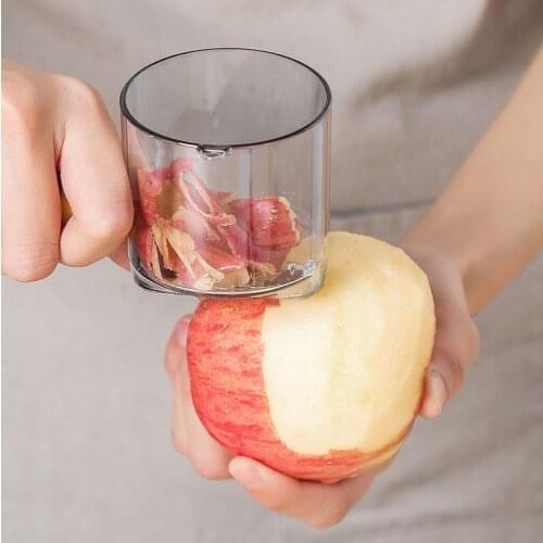 Creative Stainless Steel Peeling Knife Multifunctional Practical Storage Type Peeler Vegetable Fruit Skin Peeler Kitchen Tool