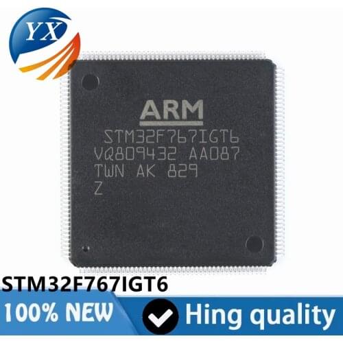Original STM32F767IGT6 LQFP-176 ARM Cortex-M7 32-bit MCU