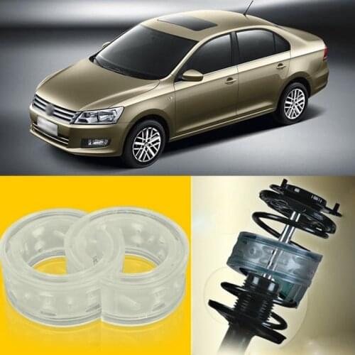 2pcs Power Front /Rear Shock Suspension Cushion Buffer Spring Bumper For Volkswagen Santana 2013
