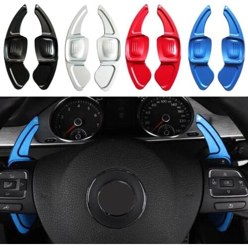 Car Steering Wheel Shift Paddles The Rudder DSG Gear Shift For Volkswagen VW Golf 7 MK7 POLO MK6 Touareg