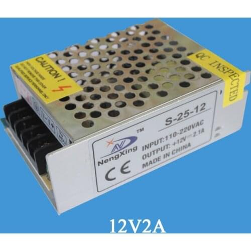 [Seven Neon]Free DHL express shipping wholesale high quality DC12V 2A 25W ultrathin switching power supply