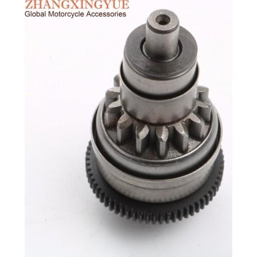 Starter Motor Clutch Gear for GY6 49cc 50cc 139QMB Scooter Moped ATV