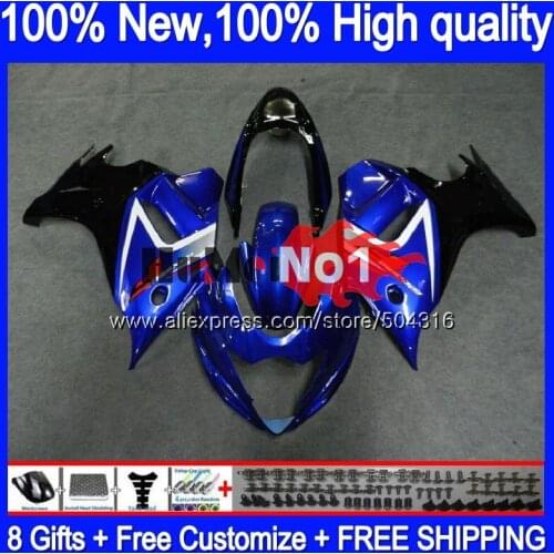 Body For SUZUKI KATANA GSXF 650 GSXF650 08 09 10 11 12 13 40NO.0 650F GSX650F 2008 2009 2010 2011 2012 2013 Fairing Blue black