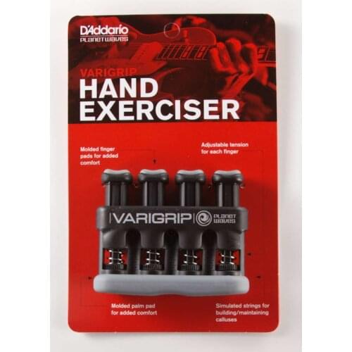 D'Addario Planet Waves PW-VG-01 Prohands Varigrip Guitar Bass Hand Exerciser Trainer
