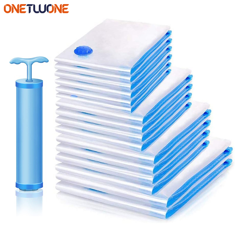 Simple Houseware Vacuum Storage Space Saver for Bedding, Pillows, Towel, Blanket, Clothes Bags