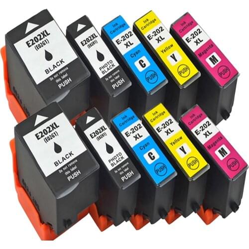 Vilaxh 202xl ink cartridges for epson 202 202xl compatible with epson premium expression XP-6000 XP-6005 XP-6100 XP-6105 printer