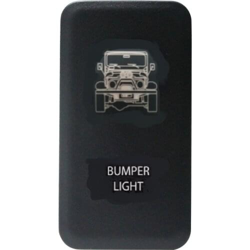 12V Push Switch FJ Cruiser Bumper Lights Symbol for Toyota Hilux Cruiser Prado