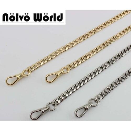 5 pieces 9mm Width 60-130cm 4 Finish On Sale Handmade Bags Purses Strap,Replacement Women Handbag Handle Chain