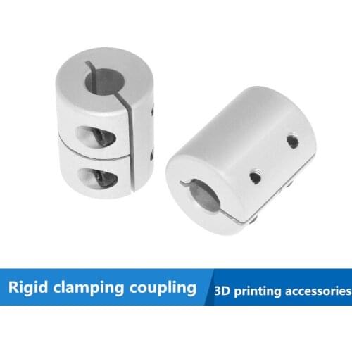 3D Printer Accessories Rigid Clamping Coupling Aluminum Alloy High Torque Screw Motor Engraving Machine Coupling