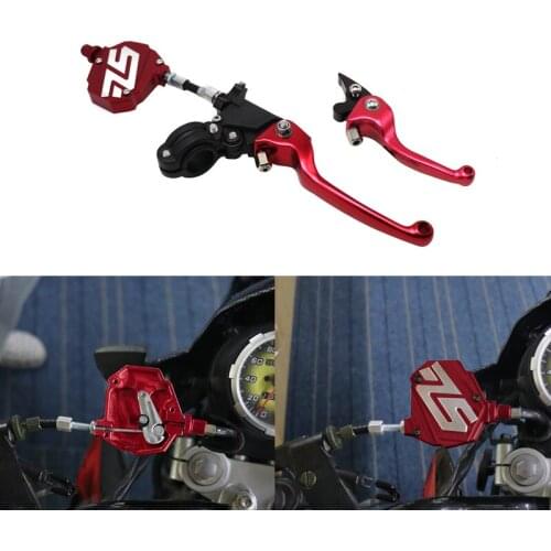 Stunt Clutch Lever Easy Pull Cable System For Kawasaki Z650 Z750 Z900 Z800 Z1000 ZX6R ZX10R KX125 KX250 KX250F KX450F KLX