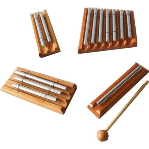 Woodstock Chimes - The ORIGINAL Guaranteed Musically Tuned Chime, Zenergy - Solo, Silver