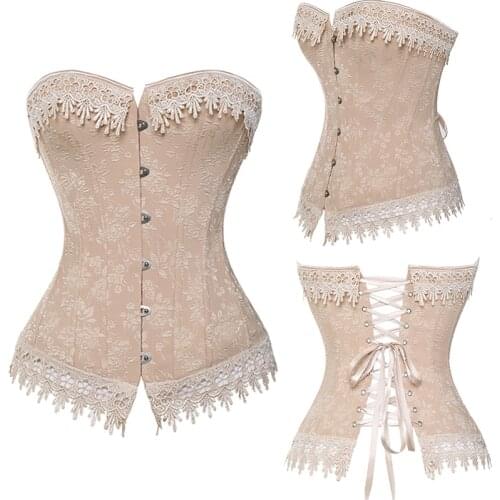 Women Sexy Corsets Gothic Bustier Vintage Plus Size 6XL Halloween Corselet Retro Tops Burlesque Woman Tummy Slimming Sheath