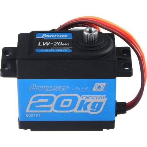 LW-20MG Standard Digital High Torque Servo For RC Cars Waterproof Airplane