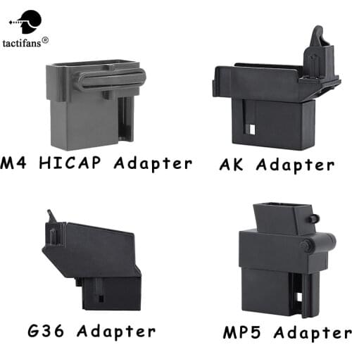 M4 BB Speed Loader Converter Mid-cap Hicap Magazine Adapter Hunting Airsoft Paintball Shooting Game Accessories