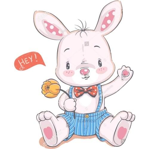 Flower Bunny Gentleman Metal Cutting Dies Lovely Easter Rabbit Animals Doll Stencil For DIY Craft Scrapbooking Cards Decorative