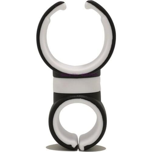 By DHL 200 pcs Multifunction C Shape Bicycle Handlebar 360 Degree Rotating Band Mount Holder Cellphone Torch Holder Creative