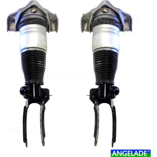 Pair 2pcs Front Q7 Porsch Cayene Toureg 20004-2010 Pneumatic Air Suspension Shock 7L6616039D 7L5616040E 95534303420 95534303421