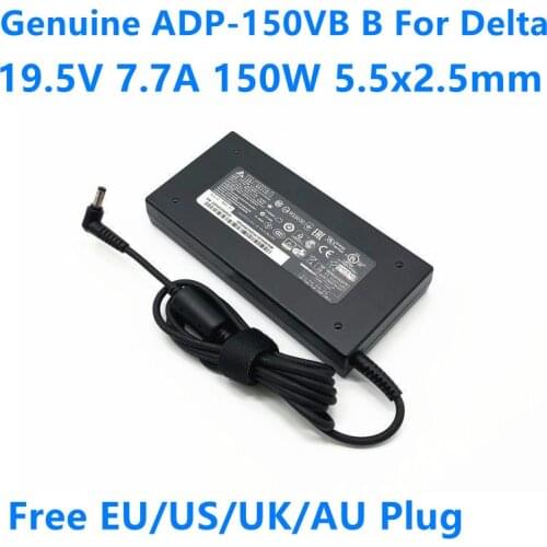 Genuine Delta ADP-150VB B ADP-150ZB B 19.5V 7.7A 150W AC Adapter For MSI GS60 GS70 GS63 GE62 GL62 Notebook Power Supply Charger
