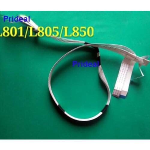 Prideal 10pcs New print head cable For R230 R210 R220 R330 L805 L800 T50 L801 L805 Inkjet printer print head cable