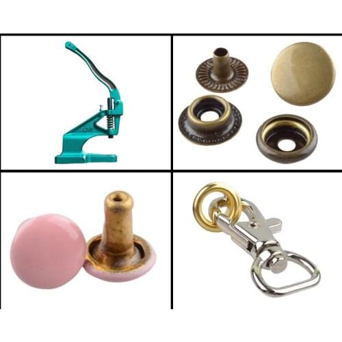 Industrial Grommet Button Machine Maker Eyelet Punch Tool