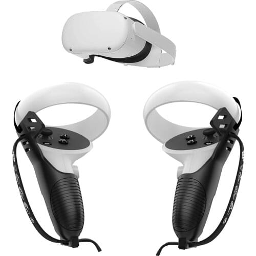 For Oculus Quest 2 VR Knuckle Strap+Grip Cover+Hand Strap+Thumb Button Cap For Oculus Quest 2 VR Controller Handle Protective