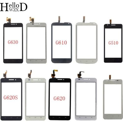 Touch Screen Sensor For HuaWei G510 G610 G620 G620S G630 Touch Screen Digitizer Panel Front Glass TouchScreen 3M Glue Wipes