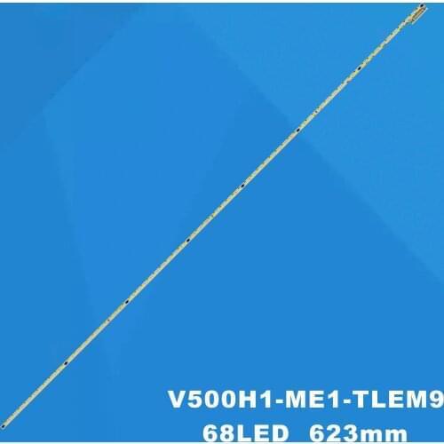 Led backlight screen LE50A5000 50DU6000 V500H1-ME1-TLEM9 1pcs=68led 623mm