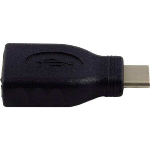 USB 3.1 C Male to USB 3.0 A Female Adapter Converter USB Type C Black 100pcs/lot