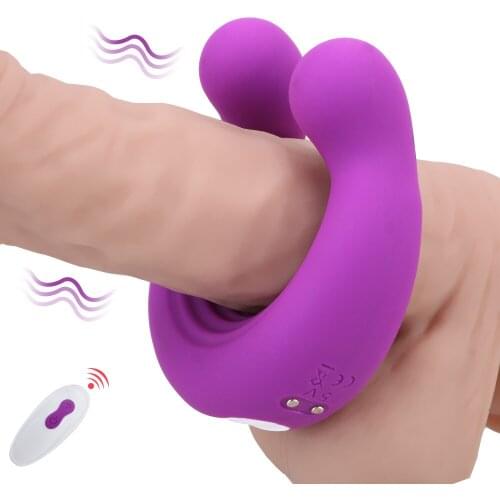 Clitoris Stimulator Massager Vibrator Couple Vibrator 9 Speeds Penis Clitoral Stimulation Cock Ring Vibrator Sex Toys