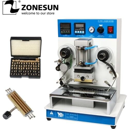 ZY-RM3 High Quality Automatic Heat Press Letter Leather Paper LOGO Creasing Embossing Industrial Hot Foil Stamping Machine