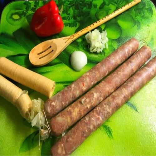 15m*41mm Sausage Packaging Tools Sausage Tube Casing for Sausage Maker Machine Hot Dog Hamburger Cooking Tools Inedible Casings
