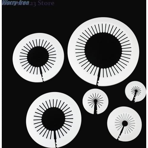 2 Pcs/lot NEW Wall Hole Duct Cover Shower Faucet Angle Valve Pipe Plug Decoration Cover Pipe Fittings Accessories