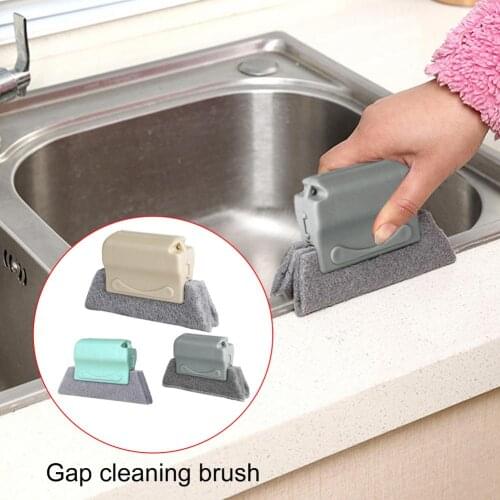 2021 Creative Groove Cleaning Brush,Quickly Clean All Corners And Gaps,Detachable Door Window Track Cleaning Brushes