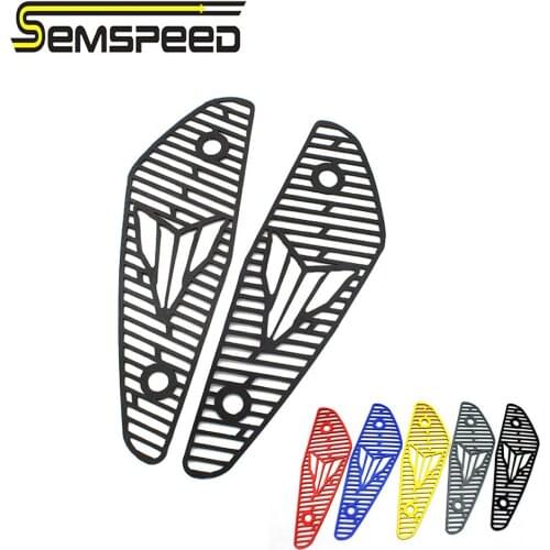 Motorcycle Accessories 2PC CNC Black Air Intake Cover Protector Air Intake Guard Protection For Yamaha MT-15 MT15 2018 2019 2020