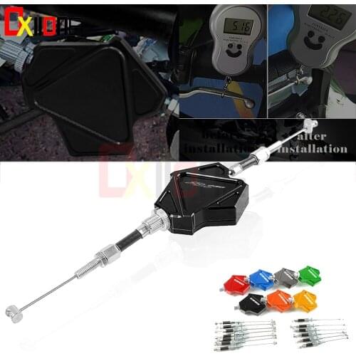 Motorcycle CNC Aluminum Stunt Clutch Lever Moto Easy Pull Cable System For Honda SL230 SL 230 MOTARD 1997 1998 1999 2000 2004