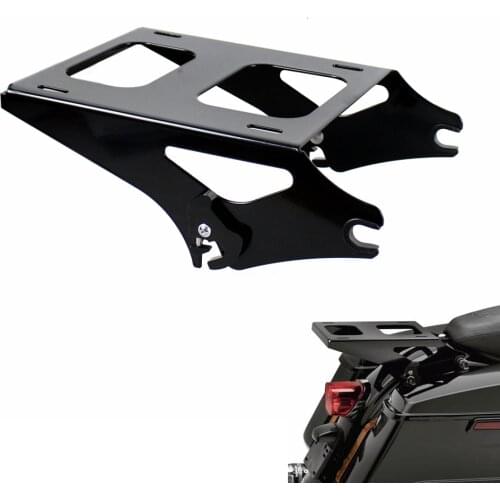 Motorcycle Two Up Detachable Tour Pak Pack Luggage Rack For Harley Touring Road King Street Glide FLHR FLHX FLTRX 2014-Later