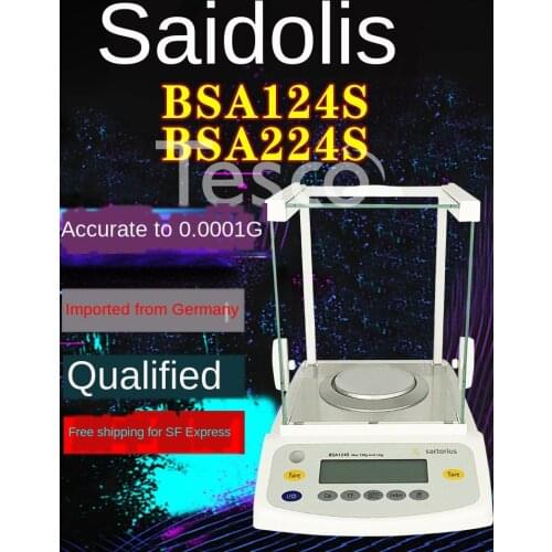 BSA124S / 224S electronic scale 1/10000 analytical balance weighing 0.0001g