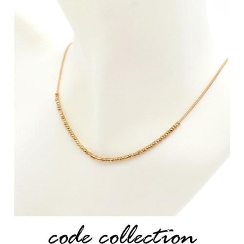 Fashion Bead String Metal Necklace&Pendants For Women Men Girl Party Necklace Chain Wedding Jewelry Accessories Christmas Gifts