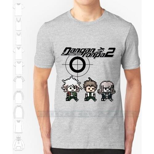 Danganronpa 2 Custom Design Print For Men Women Cotton New Cool Tee T shirt Big Size 6xl Hajime Hinata Hajime Hinata