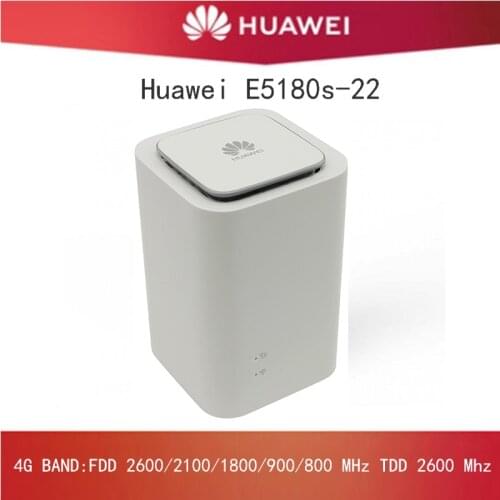 Unlocked Huawei 4G Wireless Routers E5180S-22 3G 4G CPE Routers WiFi Hotspot Router with Sim Card Slot PK B310 B315